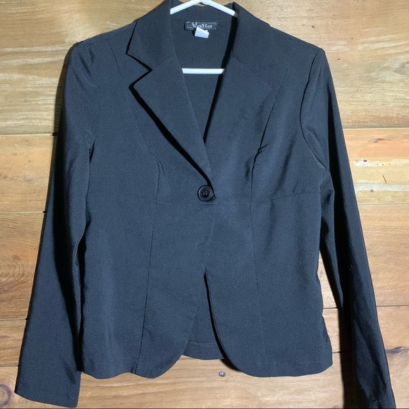 George | Black Blazer and Skirt Set - Picture 2 of 5